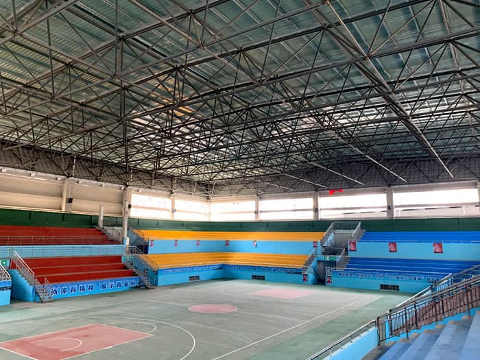 丹东富川体育馆网架